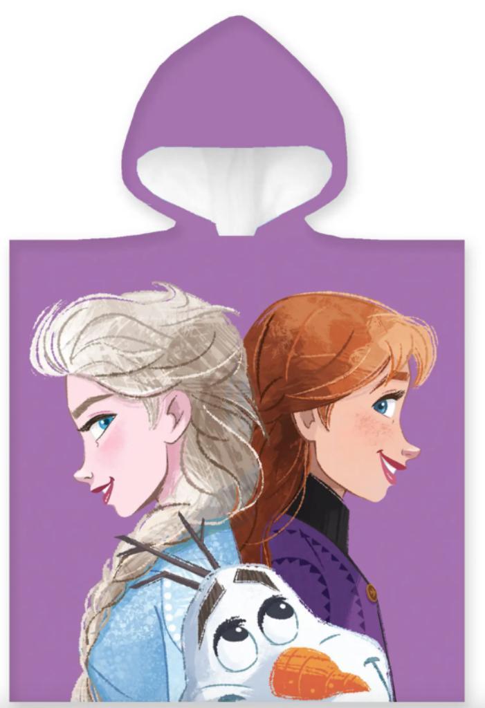 Disney Frozen Badponcho / Badcape - Paars - Katoen, Kinderen en Baby's, Kinderkleding | Kinder-zwemkleding, Meisje, One size, Nieuw