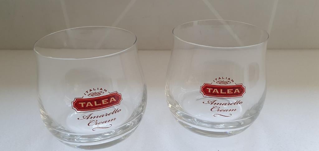 Talea amaretto cream glazen. Nieuw., Ophalen of Verzenden, Nieuw, Overige typen