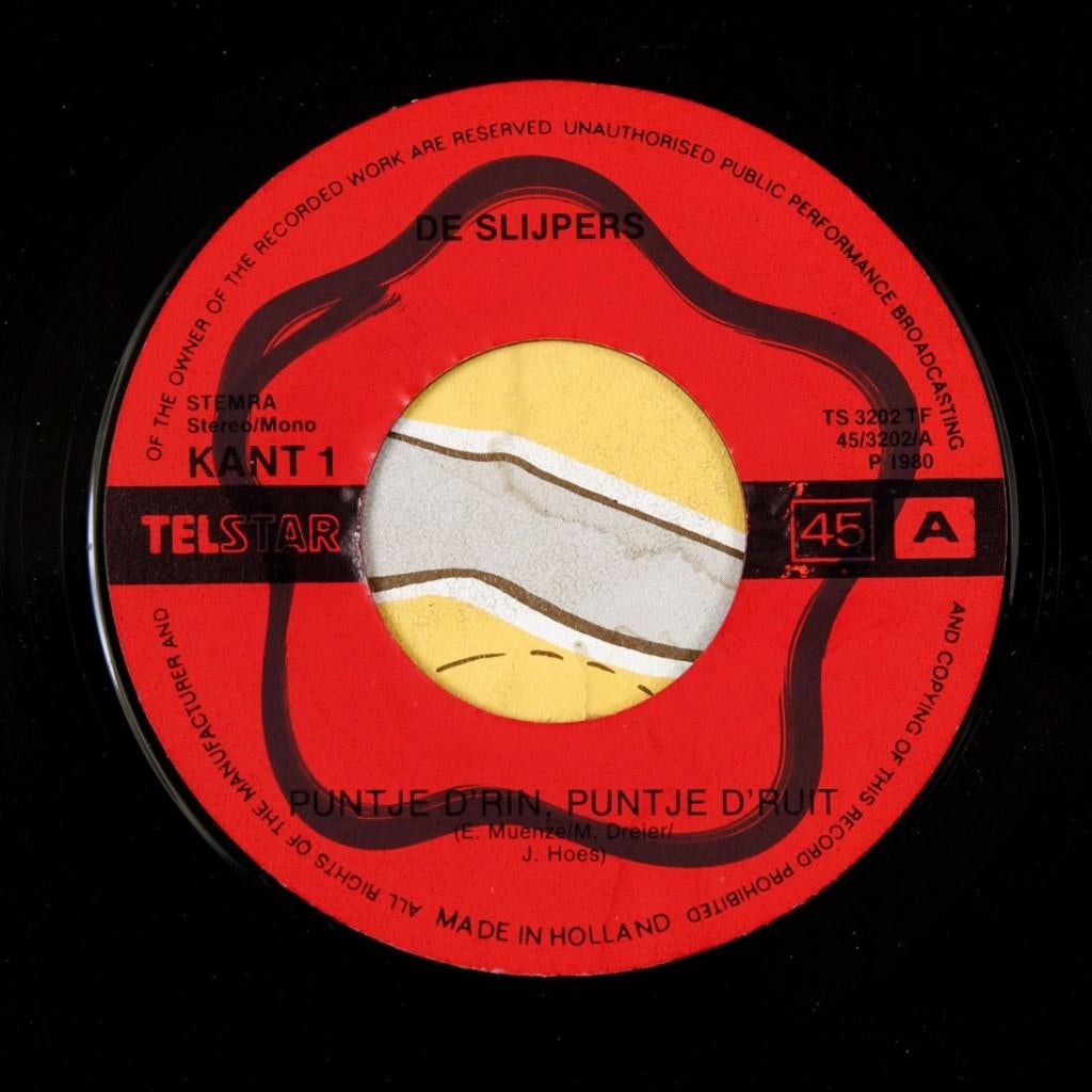 PUNTJE DRIN PUNTJE DRUIT Slijpers NL HIT SCHLAGER 1980, Verzenden, 7 inch, Zo goed als nieuw, Nederlandstalig