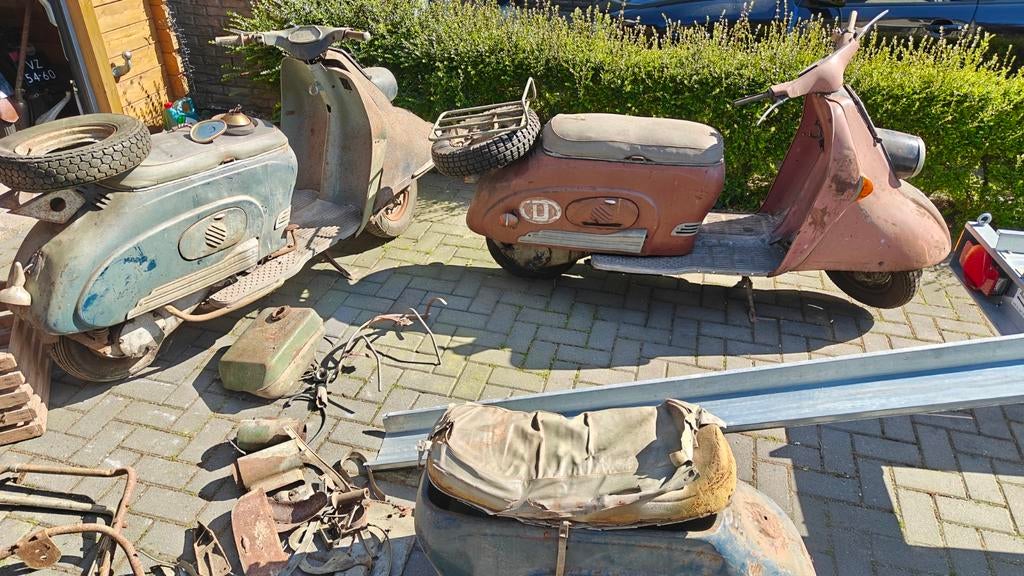 2,5 Heinkel - inruil oldtimer brommer of motor mogelijk, Motoren