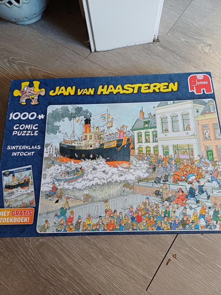 Van haasteren legpuzzel, Hobby en Vrije tijd, Denksport en Puzzels, Ophalen of Verzenden, 500 t/m 1500 stukjes, Zo goed als nieuw