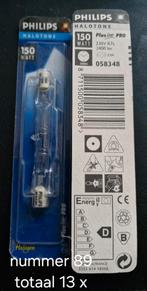 Nr. 89 Philips haloline, 60 watt of meer, Halogeen (gloei)lamp, Nieuw, Overige fittingen