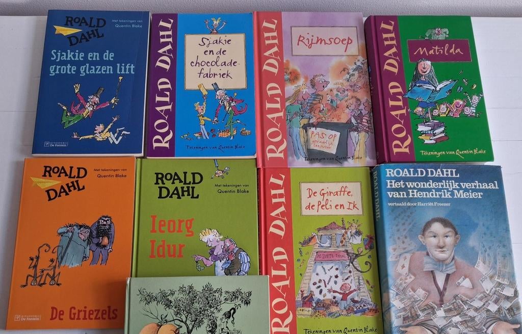 Roald Dahl  acht boeken, Boeken, Ophalen of Verzenden, Roald Dahl