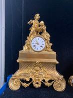 bronzen louis xvl pendule inruil koopje !, Ophalen of Verzenden