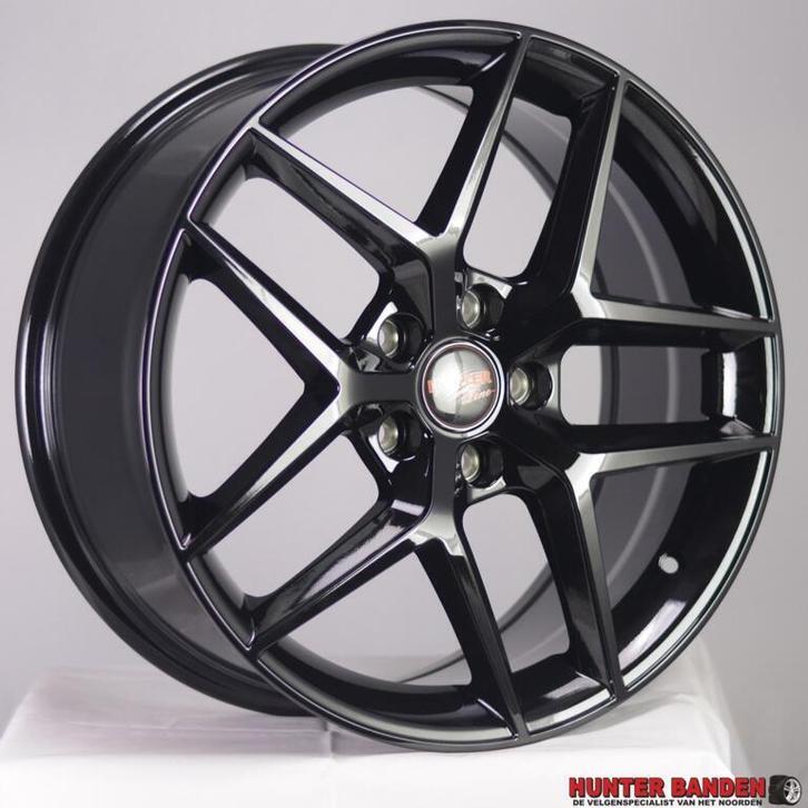 set 18 inch 5F velgen Seat Leon Cupra Ateca Altea Exeo 5x112, Auto-onderdelen, Banden en Velgen, Velg(en), 18 inch, Nieuw, Ophalen of Verzenden