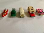 5x boot en modelauto's Matchbox Lesney, Overige typen, Gebruikt, Ophalen of Verzenden