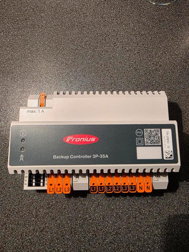 Fronius Backup Controller 3P-35A - TN Stelsel België, Doe-het-zelf en Verbouw, Zonnepanelen en Toebehoren, Ophalen of Verzenden