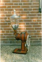 KOFFIEMOLEN, ZEER BIJZONDER, Royal, glazen koffiereservoir, Ophalen, Gebruikt