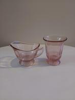 Rose persglas roomstel, Ophalen of Verzenden