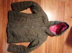 Donkergroene meisjes jas maat 134/140, Ophalen of Verzenden, Gebruikt, Onbekend, Meisje