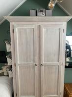 Vintage-look Houten Kast met Deuren en Lades. Amersfoort, Ophalen, Gebruikt, 50 tot 100 cm, Met lade(s)