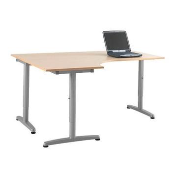 IKEA Galant bureau met afmetingen 160 x 120 x 80 cm - afbeelding 1