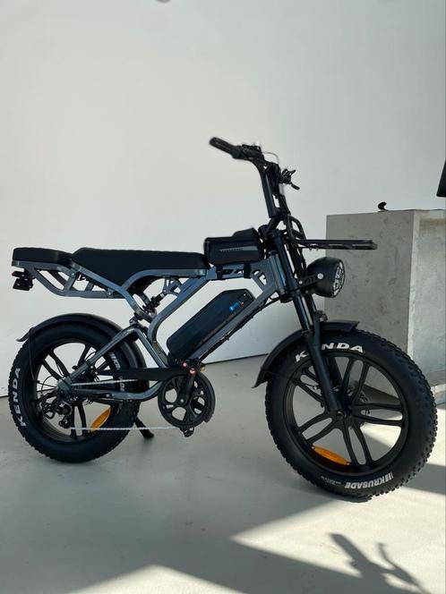 NIEUW! V20 FATBIKE 2025 GRIJS/Zwart GARANTI, Fietsen en Brommers, Brommers | Tuning en Styling, Nieuw, Ophalen of Verzenden