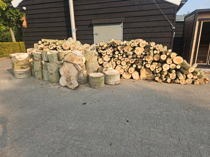 Kachelhout / Haardhout te koop, Tuin en Terras, Haardhout, Blokken, Overige houtsoorten, 6 m³ of meer, Ophalen