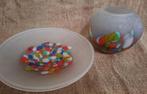 Tarnowiec Art Glas set Vaas met schaal, Ophalen of Verzenden