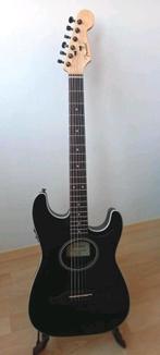 Speciale Fender Stratacoustic Black-out, Hybrid gitaar., Ophalen of Verzenden, Nieuw, Overige typen
