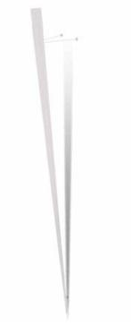 Lumen Center Italia Torchere RVS wandlamp, Ophalen, Zo goed als nieuw