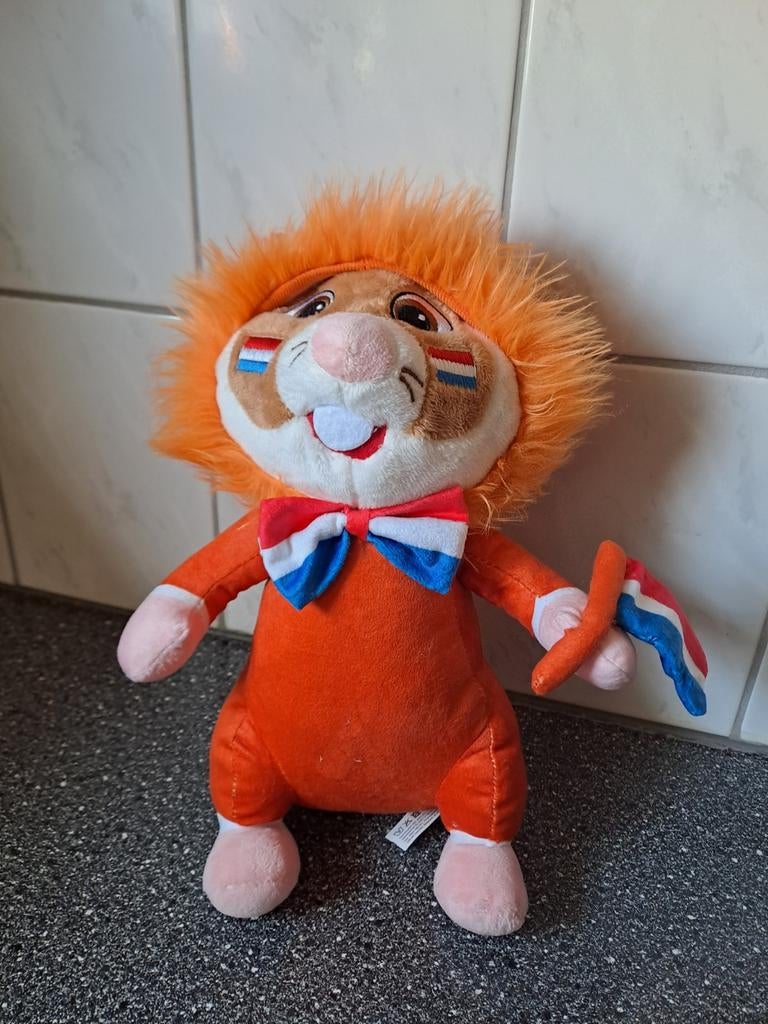 Oranje Leeuw Knuffel Albert Heijn, Verzamelen, Supermarktacties, Albert Heijn, Ophalen of Verzenden