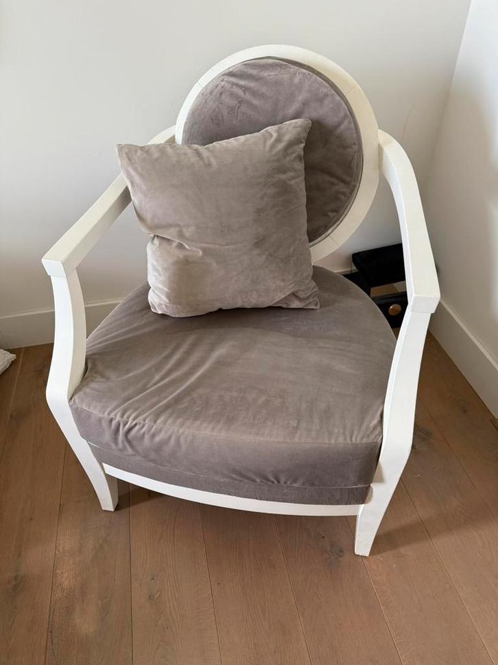 2 stoelen opnieuw bekleed, Huis en Inrichting, Fauteuils, Gebruikt, 75 tot 100 cm, Ophalen of Verzenden