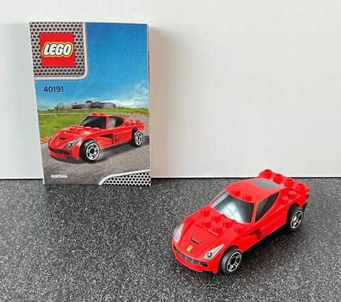 Lego Shell no. 40191: F12 Berlinetta, Kinderen en Baby's, Speelgoed | Duplo en Lego, Gebruikt, Lego, Complete set, Ophalen of Verzenden