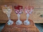 Hofbauer Kristallen Glazen - Vintage Set van 3, Antiek en Kunst, Ophalen of Verzenden