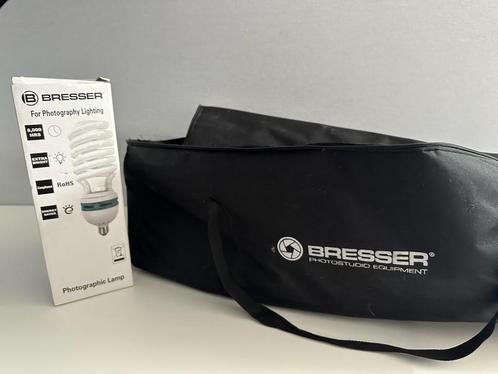 Bresser fotografieset: lamp, statief etc, Audio, Tv en Foto, Fotografie | Fotostudio en Toebehoren, Zo goed als nieuw, Ophalen of Verzenden