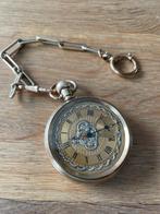 Antiek zakhorloge met hanger  waltham, Ophalen of Verzenden, Zilver, Overige merken