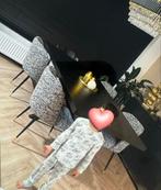 Eettafel met stoelen, Huis en Inrichting, Tafels | Eettafels, Overige materialen, Richmond, Zo goed als nieuw, Vijf personen of meer