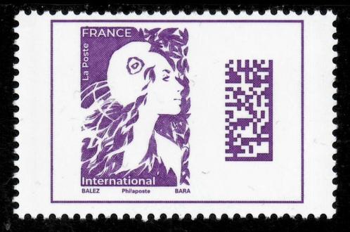 Jaar 2023 Marianne de l'avenir Lettre internationale Violet, Postzegels en Munten, Postzegels | Europa | Frankrijk, Postfris, Ophalen of Verzenden