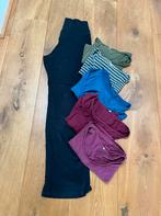 5x Voedings-T shirts en 1x zwangerschaps pyjamabroek maat S, Ophalen, Gedragen