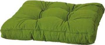 Mooie Olive groene loungekussens 73x73 cm beschikbaar voor biedingen