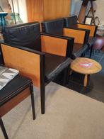 6 x Move eetkamerstoelen van Arnold Merckx voor Arco, Huis en Inrichting, Stoelen, Gebruikt, Post modern, memphis, Geen idee, Zwart