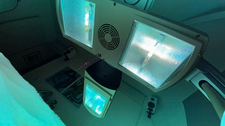 Philips Sunmobile 4S - Weinig gebruikt!, Witgoed en Apparatuur, Zonnebanken en Gezichtsbruiners, Zo goed als nieuw, Gezichtsbruiner