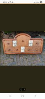Oud keukenkastje/antiek kruidenkastje/antiek ladenkastje, Antiek en Kunst, Curiosa en Brocante, Ophalen of Verzenden