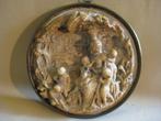 18e / 19e-eeuwse pijpaarde plaquette, Antiek en Kunst, Antiek | Keramiek en Aardewerk, Ophalen of Verzenden