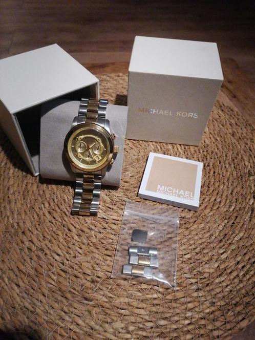 Michael kors, Sieraden, Tassen en Uiterlijk, Horloges | Dames, Zo goed als nieuw, Polshorloge, Overige merken, Staal, Staal, Ophalen of Verzenden