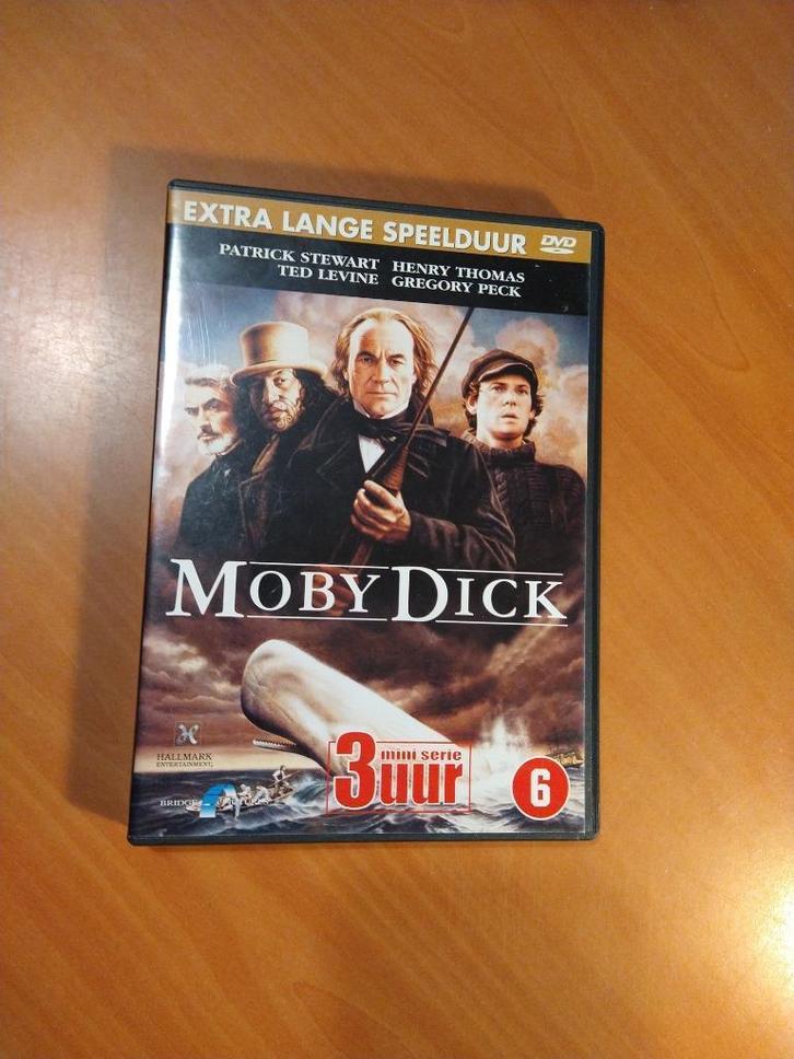 DVD Moby Dick, Cd's en Dvd's, Dvd's | Avontuur, Zo goed als nieuw, Alle leeftijden, Ophalen of Verzenden