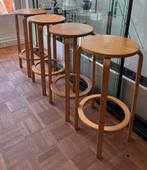 Plywood krukken jaren ‘80 deens design naar Alvar Aalto, Huis en Inrichting, Stoelen, Ophalen, Gebruikt