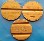 Telefoontoken 3 x - Gettone Telefonico IPM, Verzenden, Overige materialen, Buitenland
