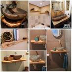 Wandplanken - legplanken | badkamer toilet | maatwerk, Houtatelier M.Y., Info@myhoutatelier.nl, Overige typen, Nieuw