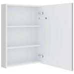 Badkamerkast met spiegel en LED 50x13x70 cm, (Half)hoge kast, Minder dan 50 cm, ,, Nieuw