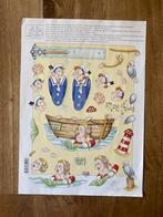 Knipvel Marij Rahder - zeeman zeemeermin, Ophalen of Verzenden, Nieuw, Man of Vrouw, Knipvel