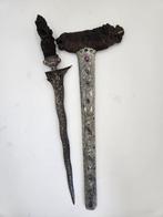 Antieke Keris Bali 7 Luk Uler Lulut Godohan Ganesha KTB95, Verzenden