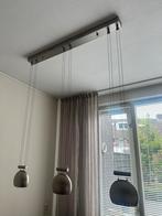 Hanglamp zilver verstelbaar dimbaar, Ophalen of Verzenden, Zo goed als nieuw