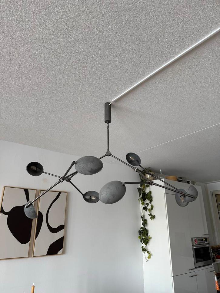 101 Copenhagen Drop Chandelier - Geoxideerd, Huis en Inrichting, Lampen | Hanglampen, Zo goed als nieuw, 50 tot 75 cm, Metaal