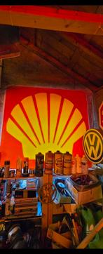 Shell lichtreclame plaat  ( geen gulf esso texaco  ), Ophalen, Gebruikt, Reclamebord