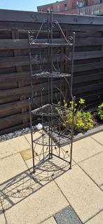 planten etagere 5 etages 178 cm hoog x 36 cm metaal, Ophalen, Nieuw