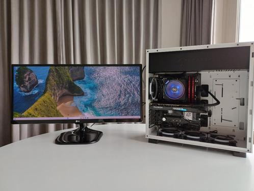 Computer (AMD Ryzen 7 3700x + RX6700xt) + Ultrawide Monitor, Computers en Software, Desktop Pc's, Gebruikt, 3 tot 4 Ghz, HDD, SSD