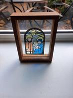 glasschilderen, 3 lijsten met dubbele glasplaten(zie uitleg), Hobby en Vrije tijd, Knutselen, Ophalen, Gebruikt, Materiaal