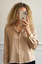 ZGAN Purdey Le Grand Sud blouse in maat 38 (42), Kleding | Dames, Blouses en Tunieken, Maat 38/40 (M), Beige, Ophalen of Verzenden